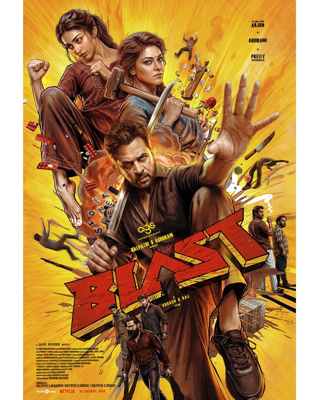 BLAST [2D/5.1Dolby/4K laser] [Tamil]