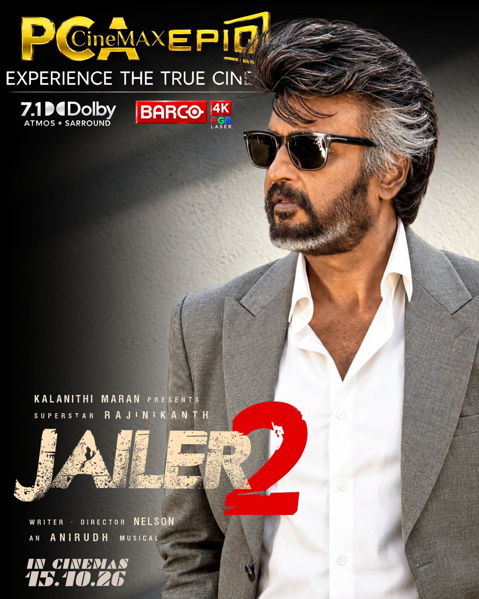 ஜெயிலர்2 [2D/5.1Dolby/4K laser] [Tamil]